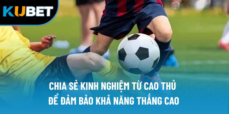 Chia sẻ kinh nghiệm từ cao thủ để đảm bảo khả năng thắng cao