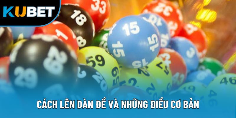 Cách lên dàn đề và những điều cơ bản